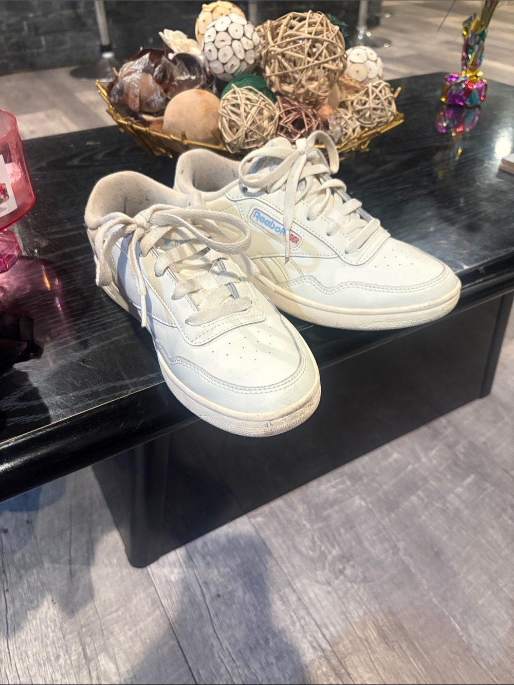 Reebok Women's Off-White Low-Top Sneakers